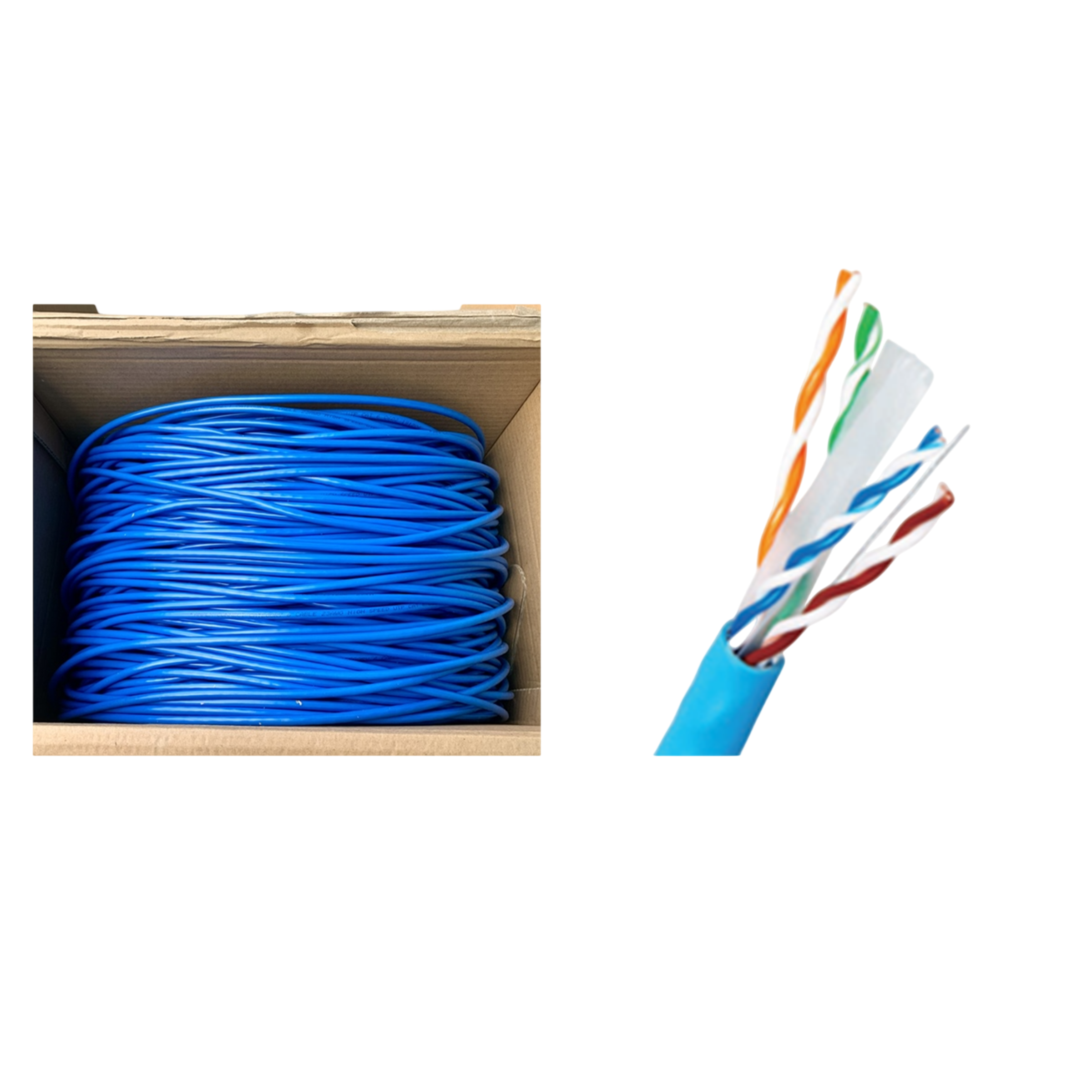 Cáp mạng cuộn UTP Cat6B 300M AMPLX 0718(6B)